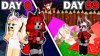 0 VS 99 NIGHTS IN THE FOREST! | Roblox