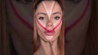New face hack tutorial#softglamlook #makeuptutorial #hack #shorts #trending #viral