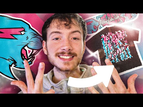 I Designed Merch for MrBeast So Maybe He Will Hire Me