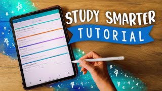 STUDYSMARTER TUTORIAL - the BEST APP for students and pupils? // JustSayEleanor (iPad, University)