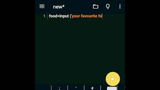 Input from user 👨( ) #python3 #input #learnpy