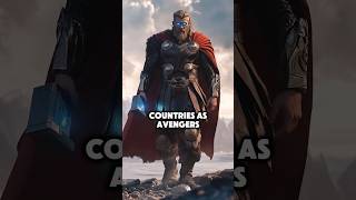 IF EACH COUNTRY HAD AN AVENGER 🔥🔥 #aifusion #midjourney #midjourneyai #dnafusion