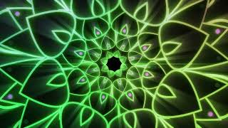 VJ Loops -  Green Floral Motion Graphics After Effect/Screensaver 4K/Wallpaper Engine/LED SCREEN