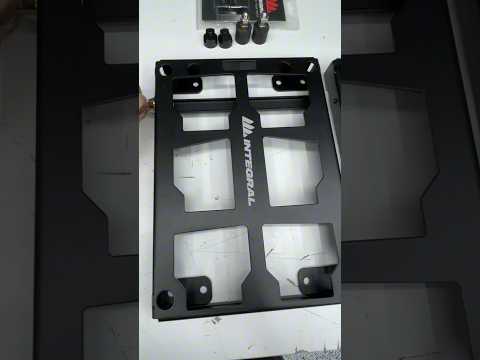 Toyota Tacoma locking bedside Packout Panels. Mounts directly to the factory bedside rails. Part 2