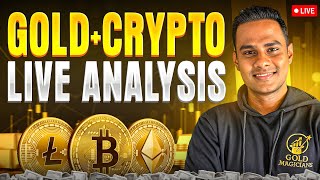GOLD FOREX & CRYPTO LIVE ANALYSIS| LETS CATCH PIPS | JAN 23 | DAY - 288 | GOLDMAGICIANS|