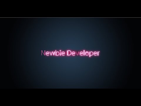 Glowing Text Animation Using HTML & CSS