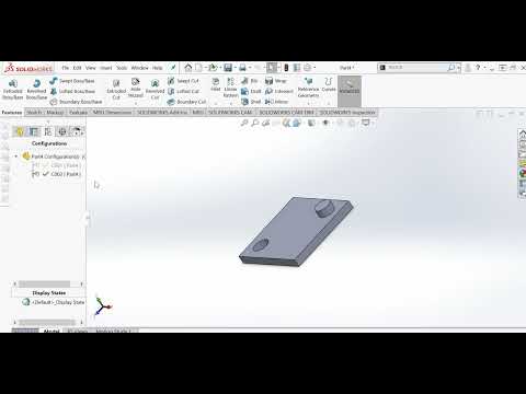 🔥 SolidWorks Tutorial: Mastering Manual Part Configurations for Ultimate Design Flexibility! 🚀