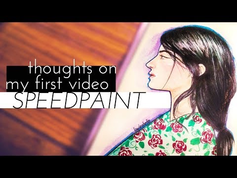 FILMING MY ART FOR THE FIRST TIME | Speedpaint