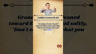 Grandpa’s Lesson to the Kid | Graded Reader | Moral Tale #moralstory #gradedreader
