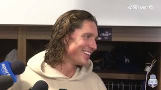 2025 World Series: Tyler Glasnow on closing Game 6 and the wild final play