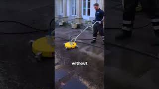 Helping an Old Lady Suffering from Leukemia with Outdoor Cleaning | Pressure Washing #shorts