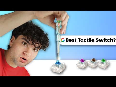I Tested EVERY Popular Tactile Keyboard Switch!