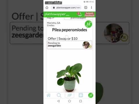Marking offers as pending on plantswapper