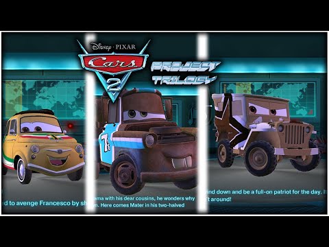Cars 2 (PC) - Project Trilogy Pack 2 - Townie Tales! (Paintjobs)