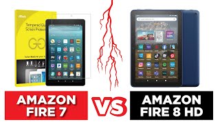 Amazon Fire 7 Tablet vs Fire 8 HD - Which is Best for you?