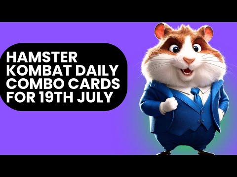 Hamster kombat Daily Combo cards for 19th July