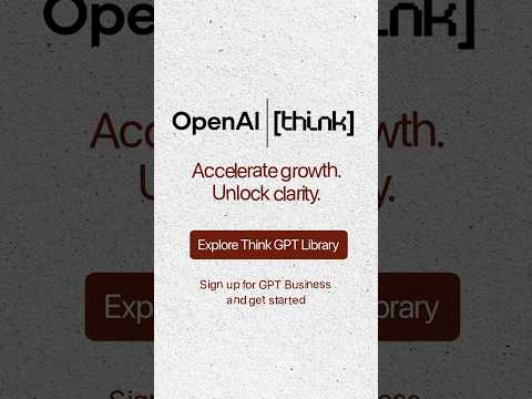 Our GPT Library is live. These custom GPTs help real businesses work smarter. Sign up today.