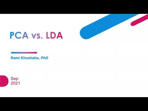 PCA vs. LDA