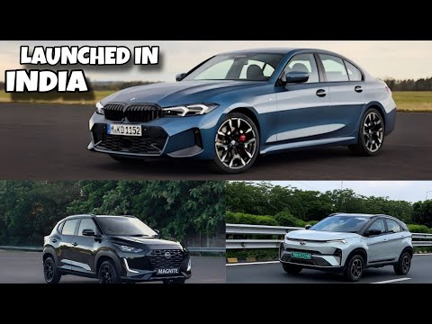 “India Car Launch 2025 🚗 Tata Nexon EV ADAS, Nissan Magnite Kuro, BMW 3 Series 50 Jahre