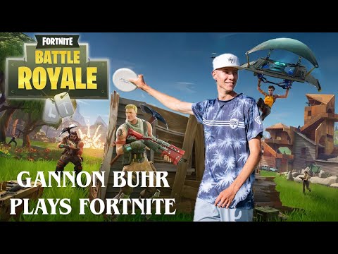 Gannon Buhr Plays Fortnite! (Des Moines Disc Golf Club Fundraiser)