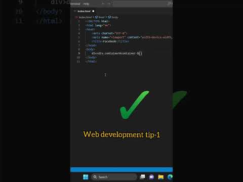 Web Development Tip-1|Web Development series|Famous Creater|#html #css #coding