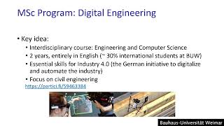 Digital Engineering Welcome 2024/25