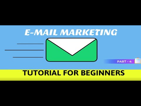 Email Marketing Tutorial - Part 4 | Schedule Email,Email strategy,Automated E-Mail