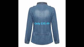 women denim jacket #everydayfashion  #chicandtrendy #womenfashion  #trendylook  #fashiongoals  #ootd