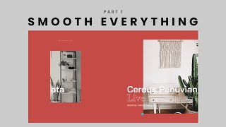 Smooth Scroll, Scroll Trigger and Reveal Effect with Locomotive Scroll, GSAP & React Part 1