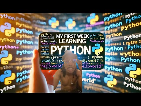 My First Week of Python Coding: What I Learned as a Beginner