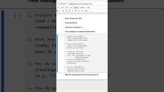Power BI Interview 2025: Advanced DAX & Calculation Techniques — Time Intelligence, Variables