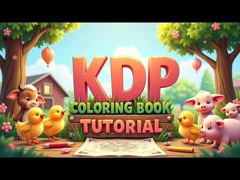 Create & Sell a Coloring Book on Amazon KDP Using Artistly (Full Tutorial)