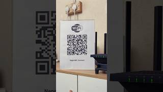 WiFi QR Code – No Password Needed! 📶