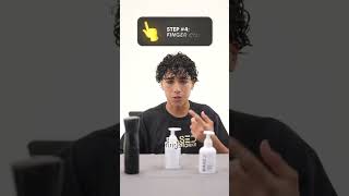 Emilio Curly Hair Routine