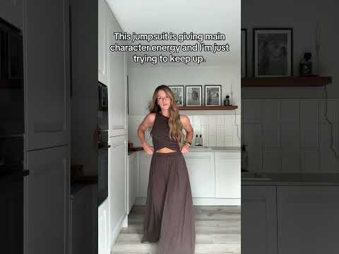 Oysho jumpsuit speaks for itself 🤎🤎 #outfitinspo #ootd #dailyoutfits #fyp