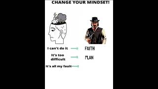 Change your mindset!🫵 #rdr2 #gaming #shorts  