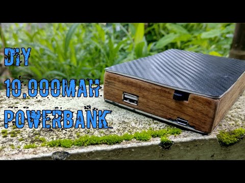 How to make 10000mAh powerbank at home
