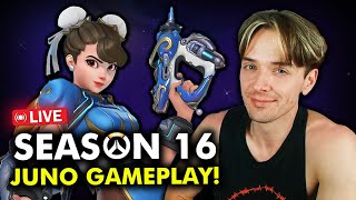 JUNO Player Overwatch 2 Competitive Season 16 (Day 33)