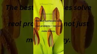 Solve Problem Build Empires #Entrepreneurship #BusinessGrowth #Startups #PurposeDriven #BusinessTips