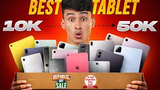 Best Tablet Deals 💻⚡ Flipkart & Amazon Republic Day Sale 2026 💥 ₹10K–₹50K Price Segment!