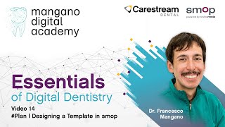 Essentials of Digital Dentistry | Video 14 | #Plan Designing a Template in smop