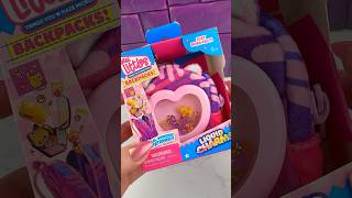 Real Littles Liquid Charms Mini Backpack Opening Satisfying Video ASMR! 💜💦 #shorts #mini #asmr