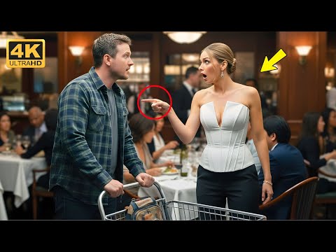 Rich Woman Orders in a Foreign Language to Humiliate Single Dad — She Never Expected This Reply