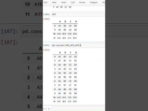 Pandas Concatenation in Python Dataframe Explained | Jan 2025