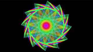 Python Artistry: Dazzling Geometric Kaleidoscope #PythonArt #TurtleGraphics #pythonturtle #python