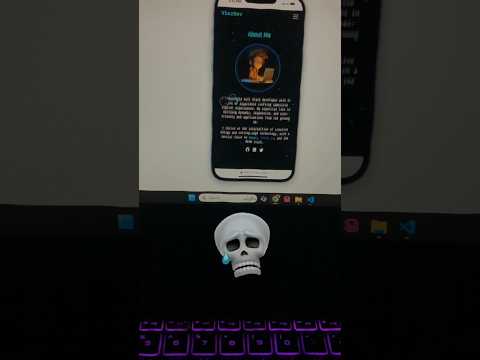 Build AI Portfolio Website in 5 Min! ⚡ Gemini AI + HTML CSS JS | No Code Needed #shorts #portfolio