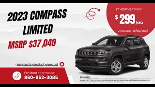 2023 Jeep Compass Limited Lease Offer (September 2023)