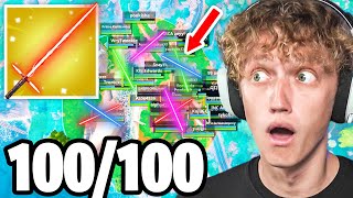 I Hosted a LIGHTSABER Only Tournament In Season 3 Fortnite! (Unbelievable)