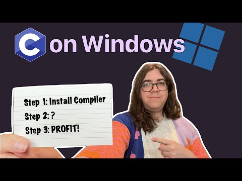 How to setup C on Windows - I am setting up a new machine for programming
