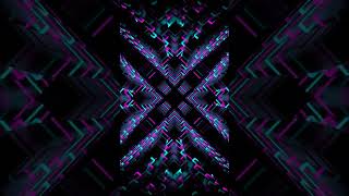#verticalvideo Cyan And Pink Neon Light Moves In Rectangles Background Loop